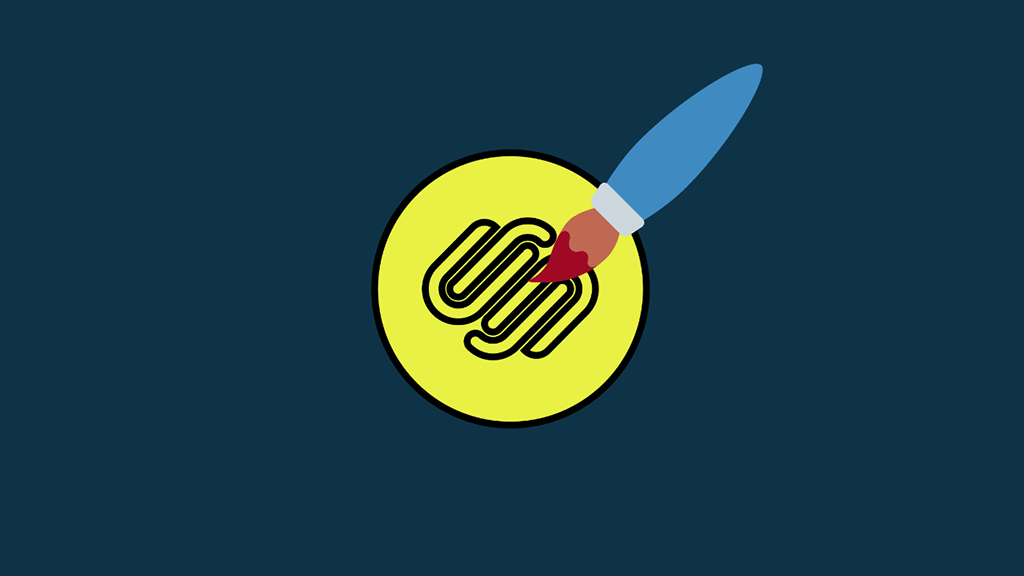 How to change Squarespace templates (image of the Squarespace logo and a paintbrush)