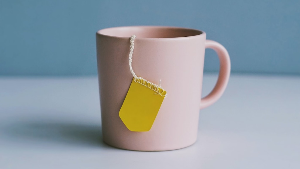 A cup of artisanal tea