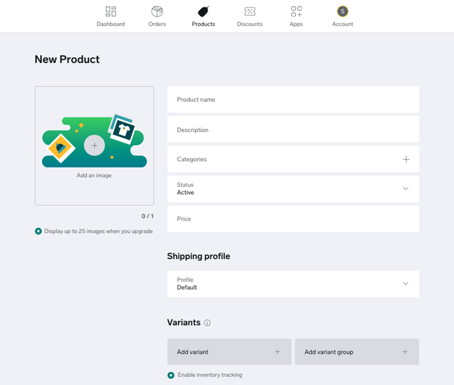 Using Big Cartel's content management system (CMS)
