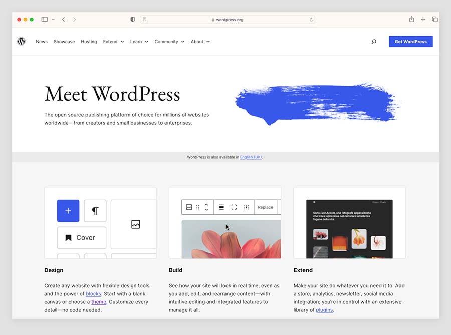 Self-hosted WordPress