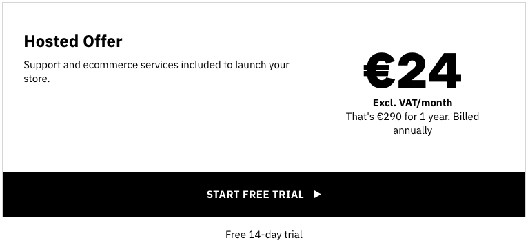 PrestaShop pricing