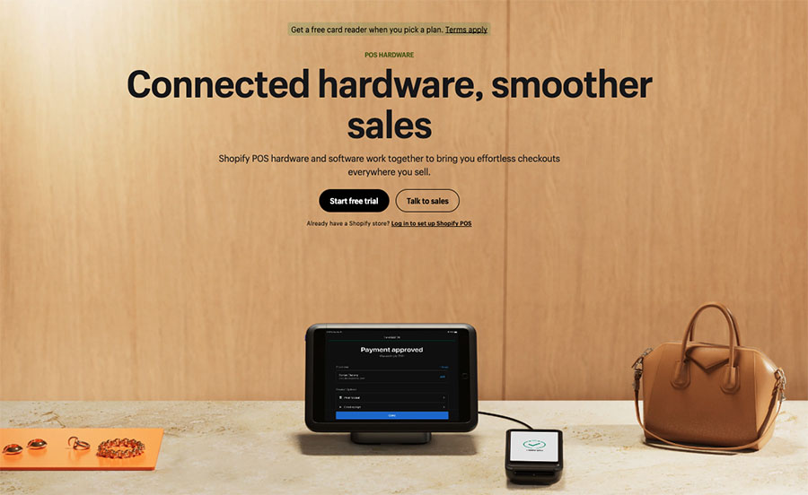 Shopify POS hardware store