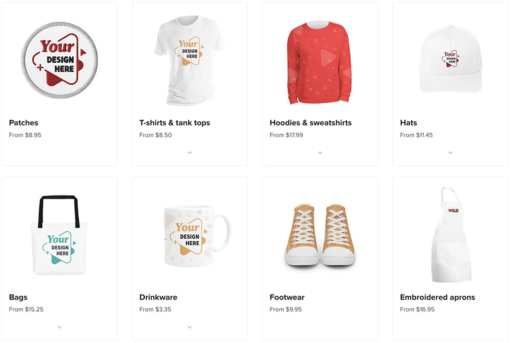 Using Shopify to sell music merchandise via print on demand apps