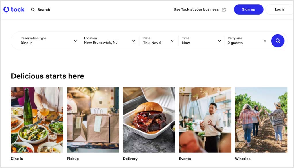 Tock by Squarespace