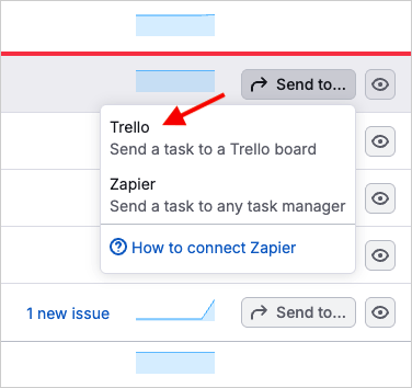 Sending technical SEO tasks to Trello using Semrush’s site audit tool
