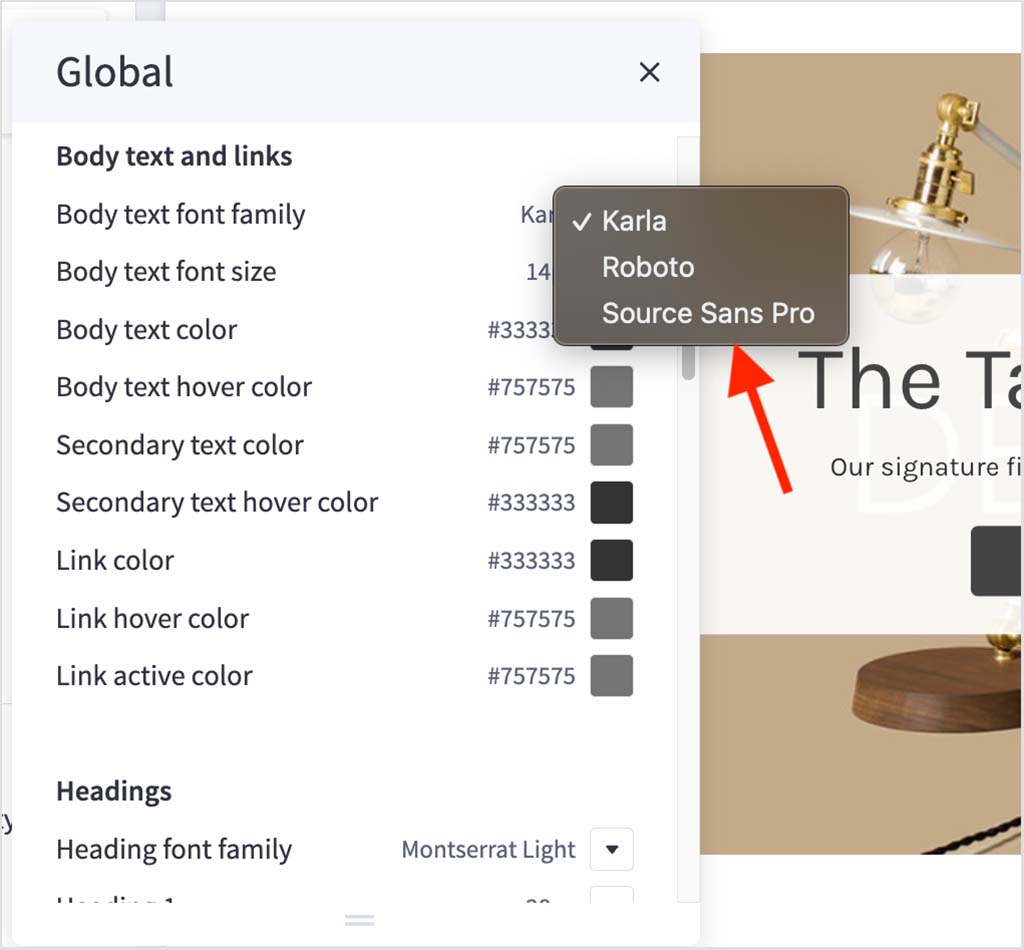 Working with fonts in BigCommerce