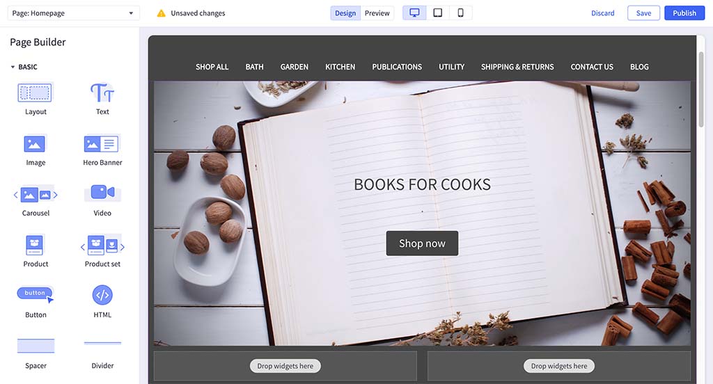 Creating a store in BigCommerce