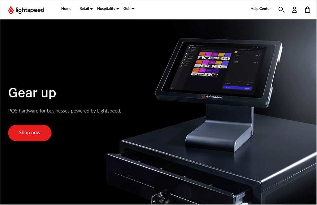 Lightspeed POS hardware store