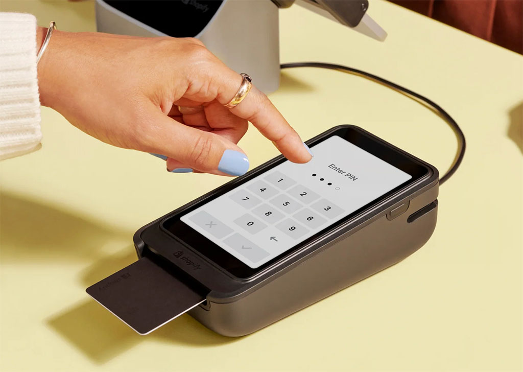 The 'Shopify Terminal' device