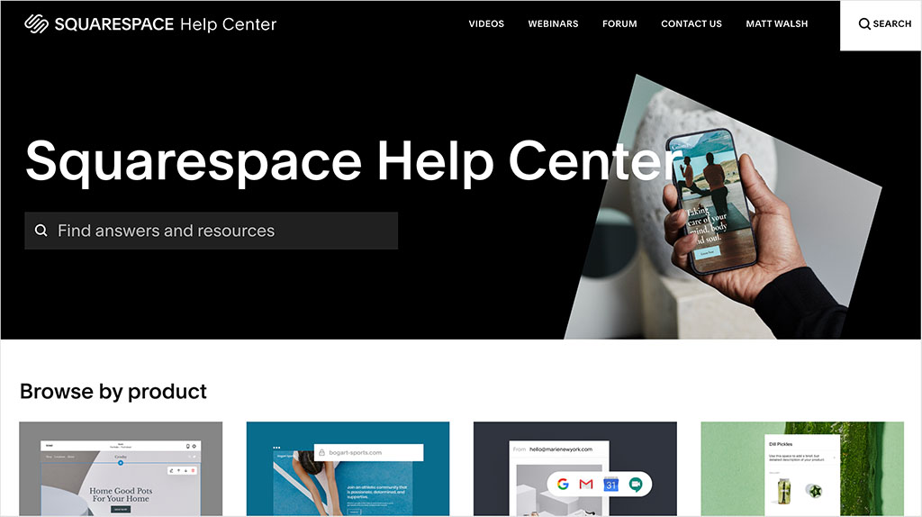 The Squarespace Help Center