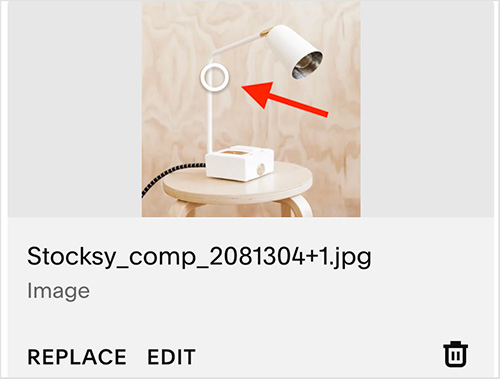 Setting a focal point on images in Squarespace