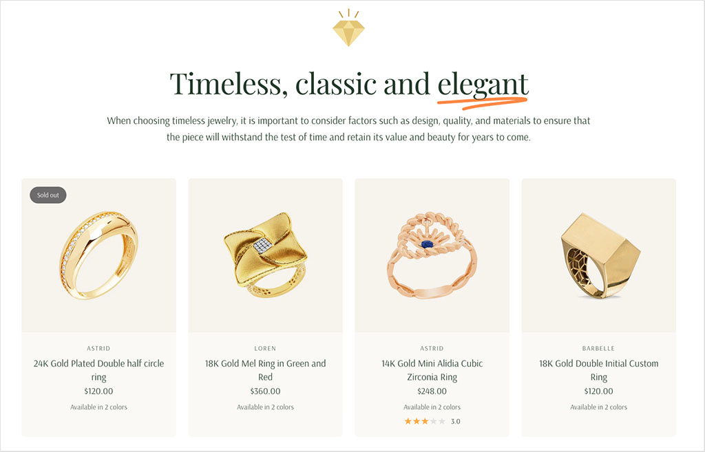 Shopify's 'Onyx' theme