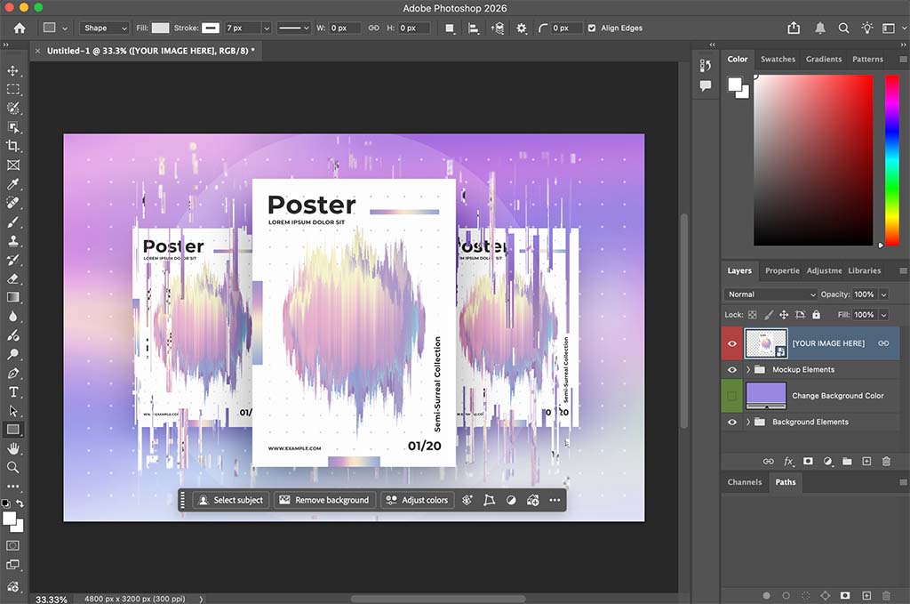 Adobe Photoshop.