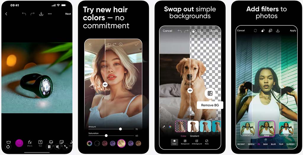 Picsart mobile app